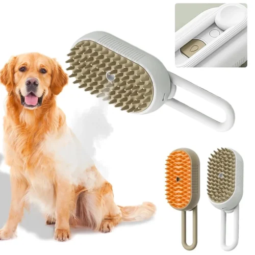 Cepillo a vapor para mascotas