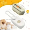 Cepillo a vapor para mascotas