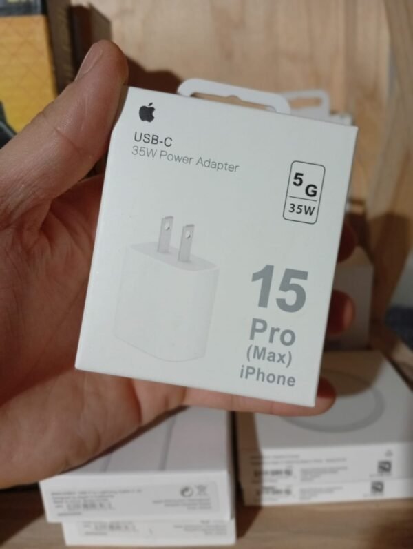 Cabezal Iphone Usb C carga rapida 35w