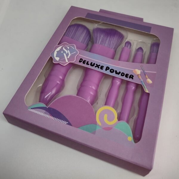 Set x 5 brochas Deluxe Powder