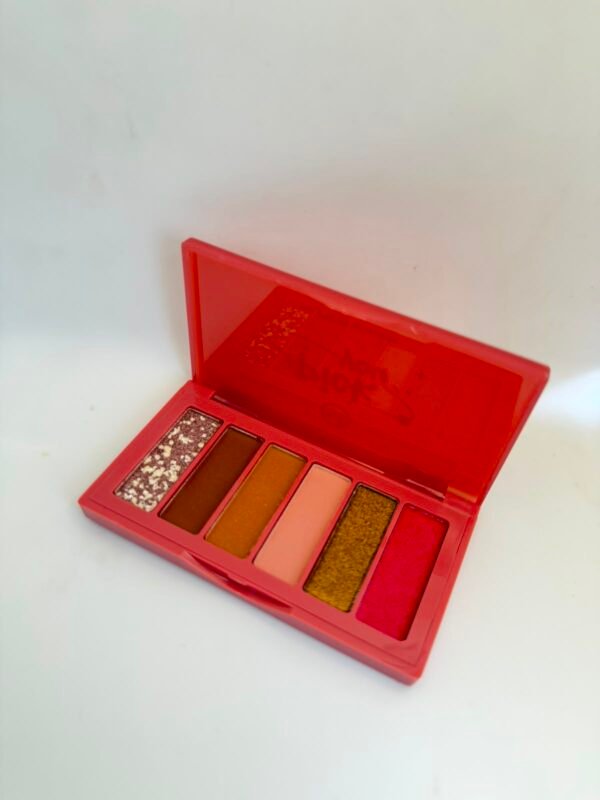 Paleta de sombras x6 colores