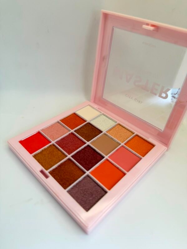Paleta de sombras x16 colores City Girl